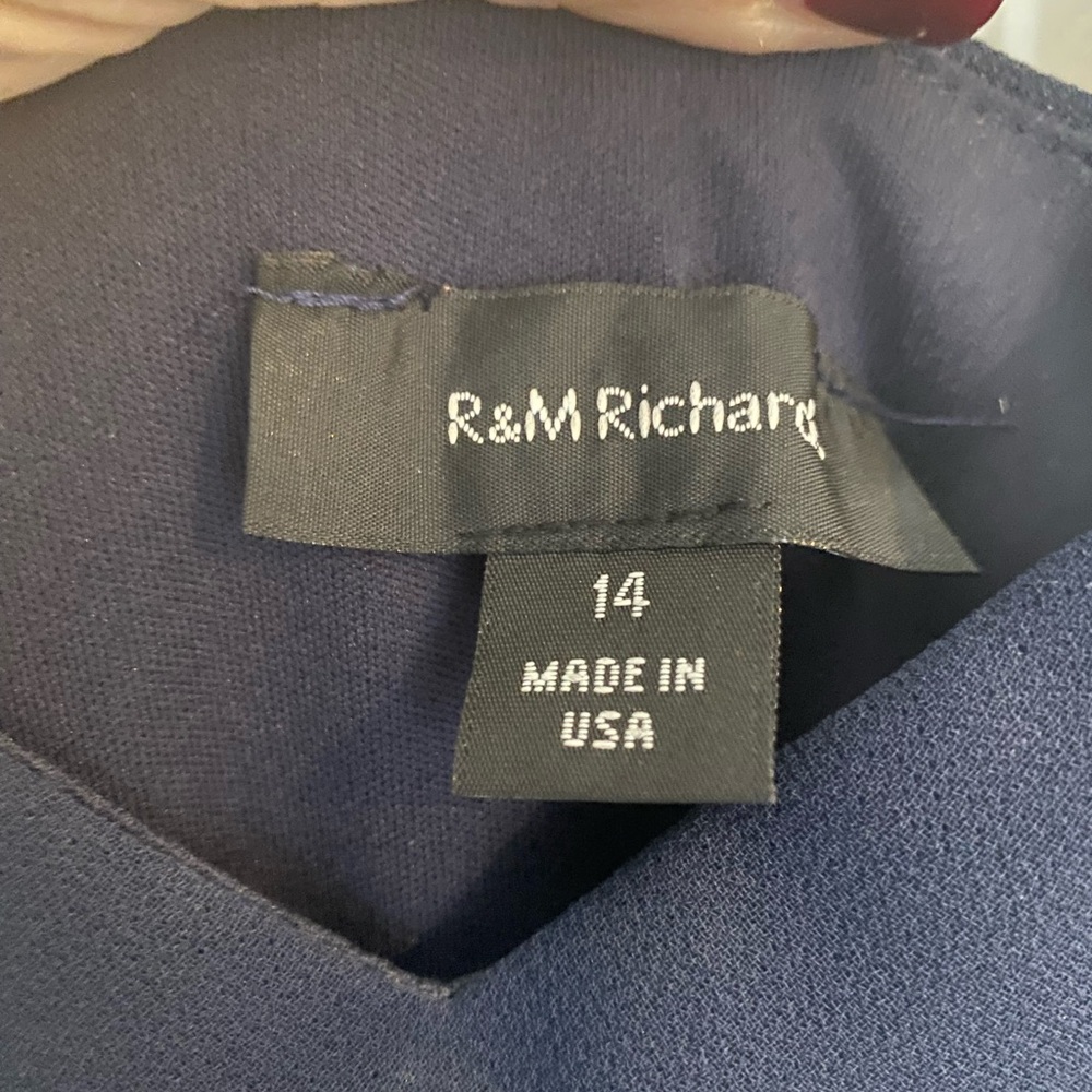 R & M flowy dress from Macys. 
Worn once